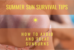 How to avoid and treat sunburns to avoid skin cancer | Sunburn Protection Skin Cancer Prevention